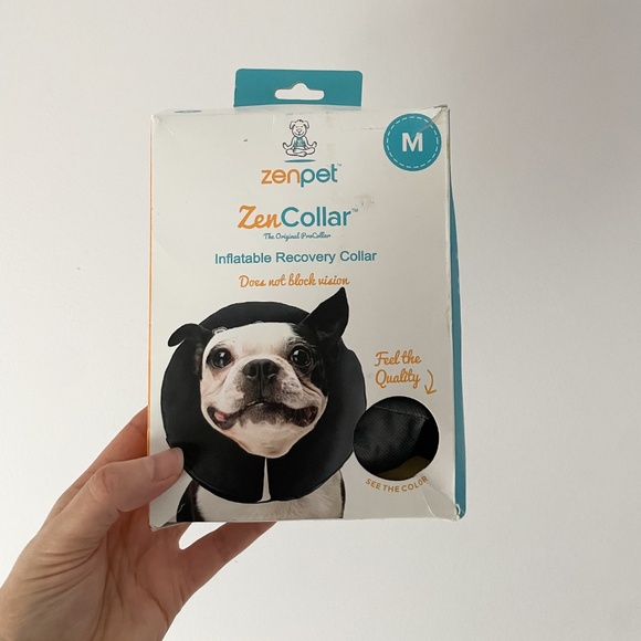 Zen Pet // Comfortable Blow Up Recovery Collar - Picture 3 of 5